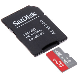 ATMIŅAS KARTE SD-MICRO-10/128-SAND microSD UHS-I, SDXC 128 GB SANDISK