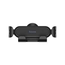 Гравитационный автомобильный держатель для телефона Baseus Lite с вентиляционной решеткой (черный)