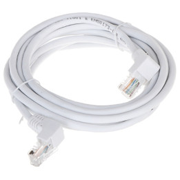 Патч-корд RJ45 3,0 м белый RJ45/3.0-KK/W