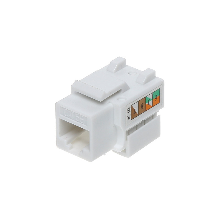 Keystone ligzda RJ45 balta FX-RJ45-54*P100