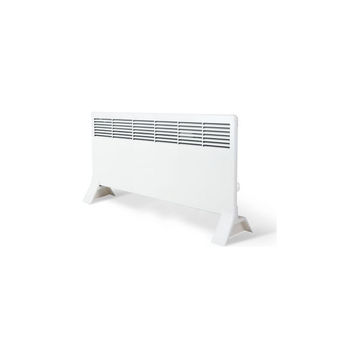 Konvektors BETA10-MP 1000W 85x39cm ar mehānisko termostatu uzstādīšanu uz grīdas