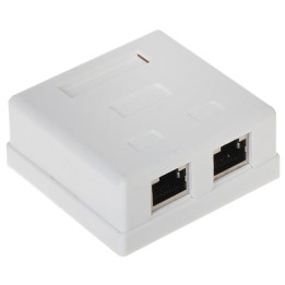RJ45-2G5/6 Двойной RJ45 Keystone Jack 2 порта