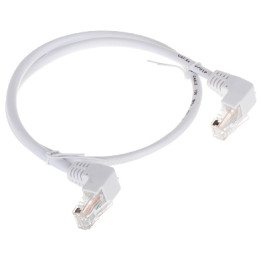 Патч-корд RJ45 0,5м белый RJ45/0.5-KK/W