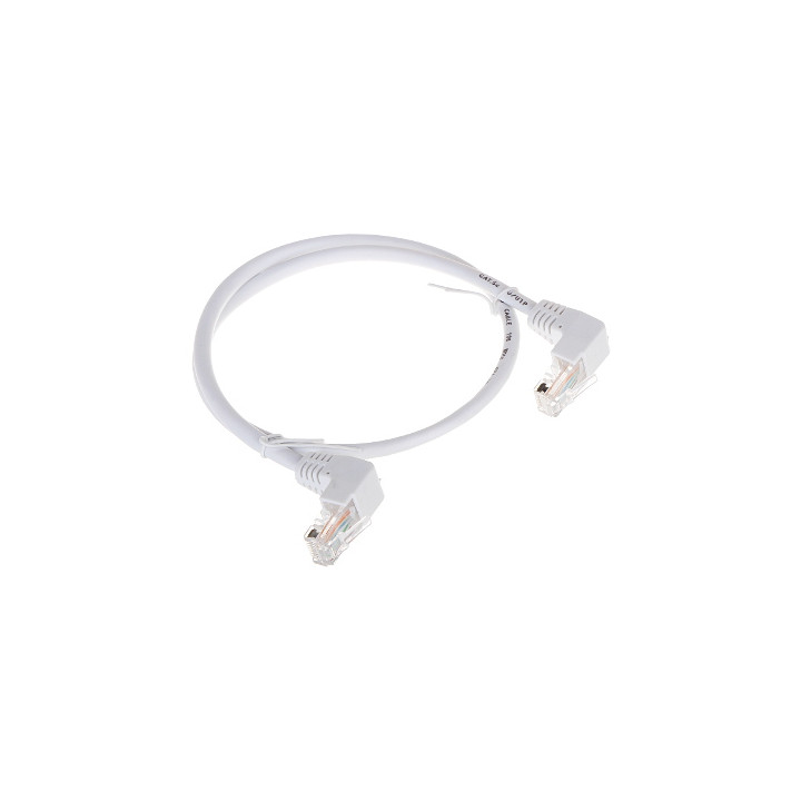 RJ45 vada kabelis 0,5m balts RJ45/0.5-KK/W