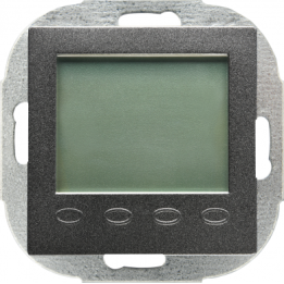 DELTA I-system ROOM TEMPERATURE CONTROLLER PROGRAMMABLE CARBON METALLIC
