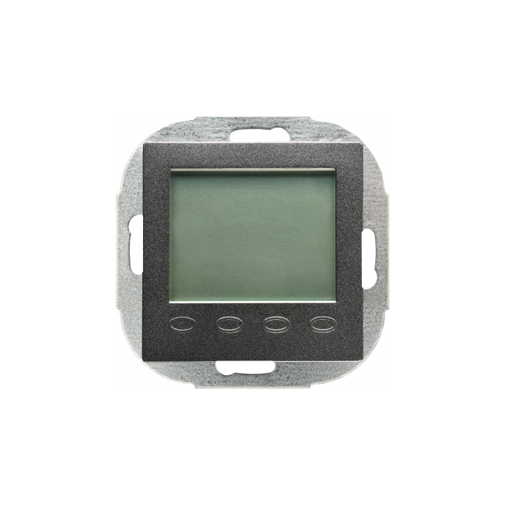 DELTA I-system ROOM TEMPERATURE CONTROLLER PROGRAMMABLE CARBON METALLIC