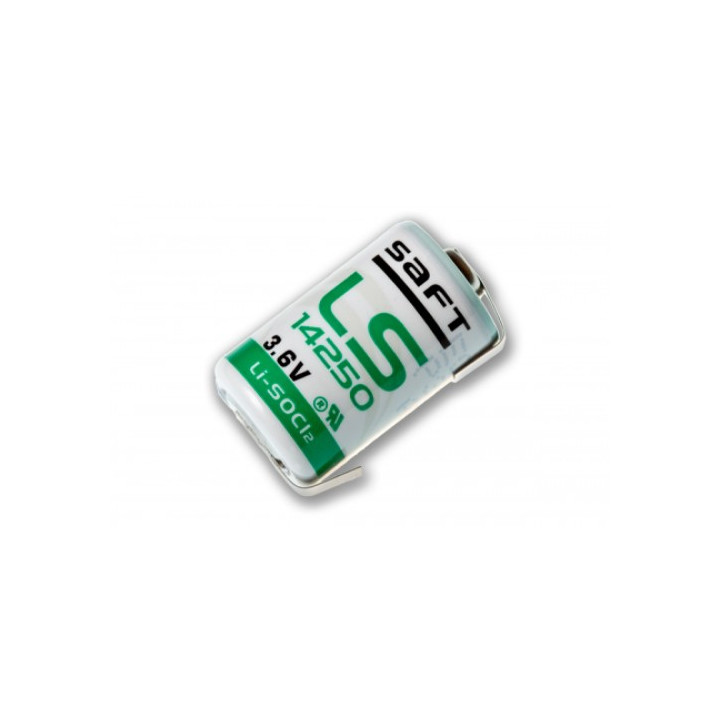 Saft LS-14250 1/2 AA 1200mAh 3.6V Li-SOCl2 Non-Rechargeable Battery LS14250CNR LS14250 U-tag, made in France