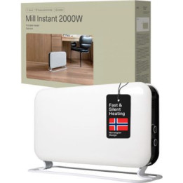 Konvektors 2000W, 3 režīmi, līdz 20 m², balts