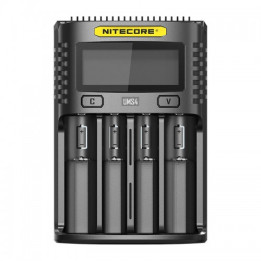Nitecore UMS4 universāls ātrais litija jonu NiMH 4 slotu 3A akumulatora lādētājs QC 2.0