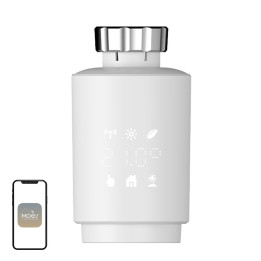 MOES TV02 ZigBee LCD termostata galva