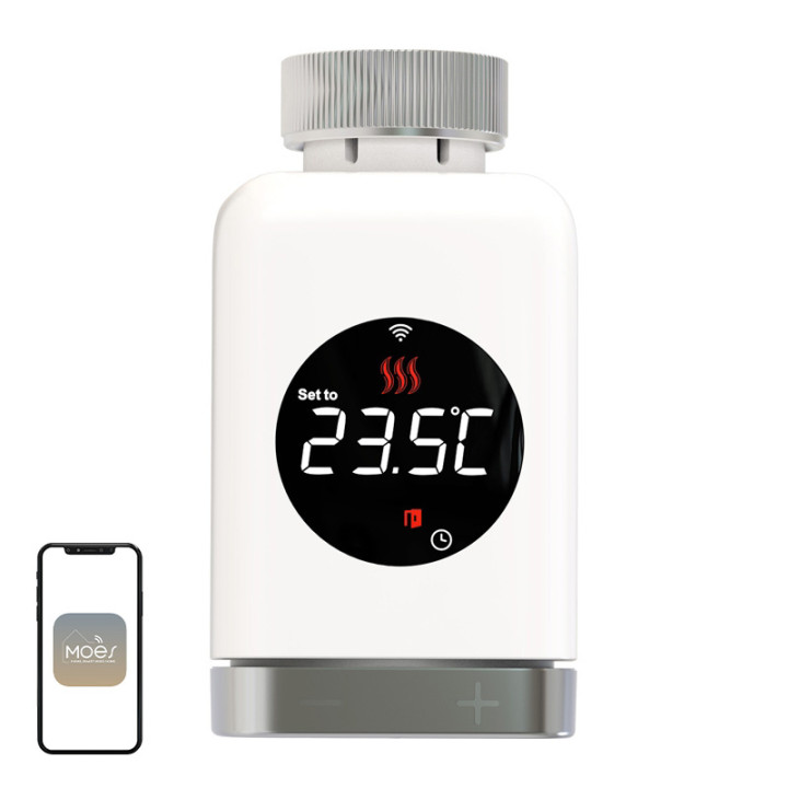 MOES TRV 801 Wi-Fi termostata galva