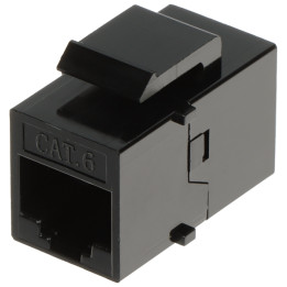 FX-RJ45-G/RJ45-G/6-B RJ45 Keystone разъем черный