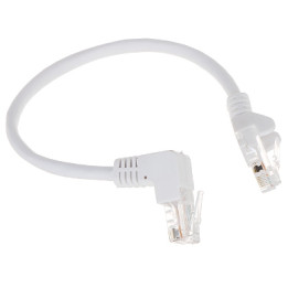 RJ45 savienotājkabelis 0,25m balts RJ45/0.25-PK/W