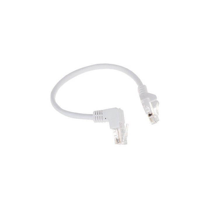 RJ45 savienotājkabelis 0,25m balts RJ45/0.25-PK/W