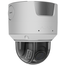 AJAXCCTV AJ-DOMECAM-4-HLVF-S-W 4MP PTZ IP kamera ar PoE, 2.8~12mm objektīvu, 40m IR un baltās gaismas apgaismojumu, IP67