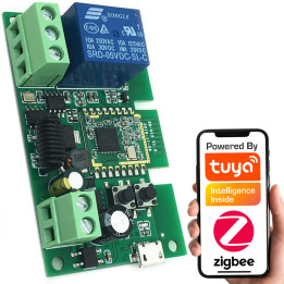 Беспотенциальный контроллер DC, совместимый со шлюзами ZigBee 3.0 — TUYA, Sonoff, eWelink