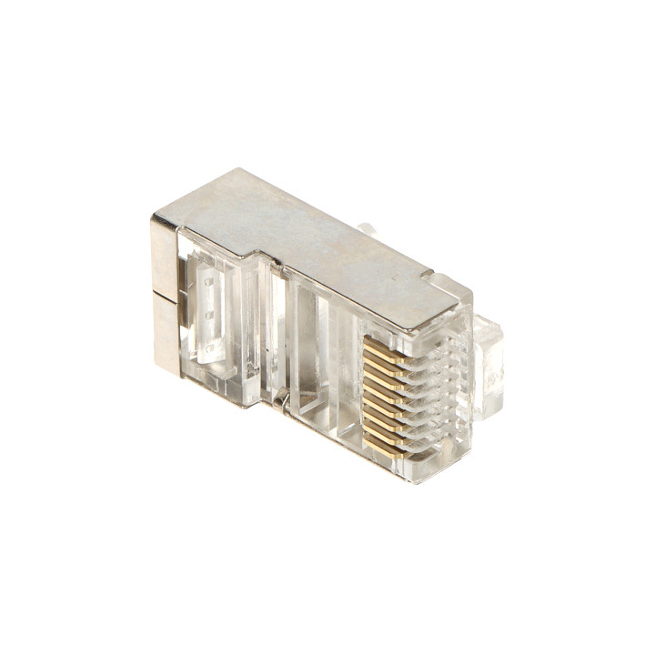 EZ RJ45T-EKRAN*P100 Ekranēts RJ45 spraudnis 100 gab.