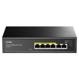 CUDY FS1006P PoE slēdzis 4 PoE porti 65W