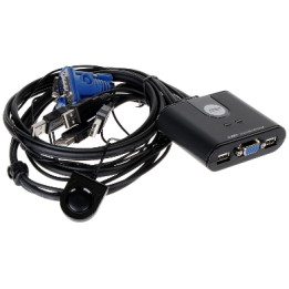 ATEN CS-22U 2 portu VGA USB KVM slēdzis