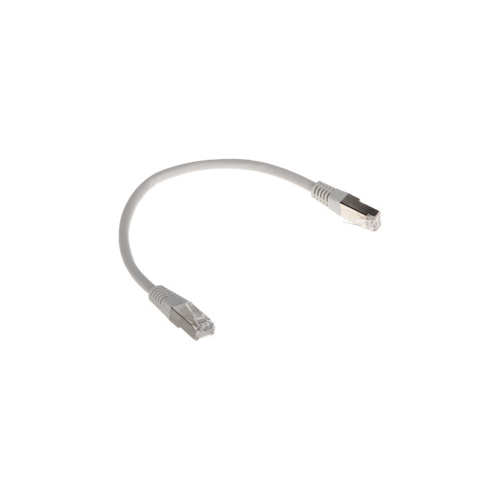 RJ45/FTP6/0.25-GY Cat6 FTP vads 0,25m pelēks