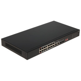 Коммутатор DAHUA S3218-16ET-135, 16-портовый PoE со SFP
