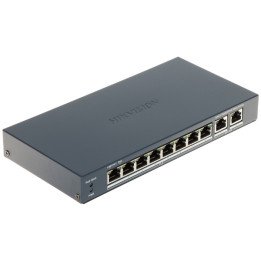 Hikvision DS-3E1510P-EI/M(B) 8 portu PoE slēdzis