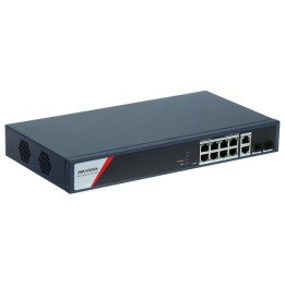 Hikvision DS-3E1512HP-SI-8P2T2F PoE slēdzis 8 PoE+ 2 SFP