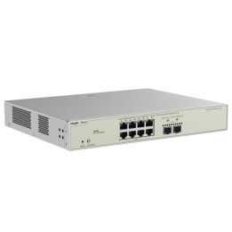 Коммутатор RUIJIE RG-NBS5300-8MG2XS-UP с поддержкой PoE++, 8x 2.5G + 2x 10G SFP+