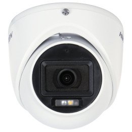 Hikvision DS-2CE76K0T-LMFS 3MP hibrīdās gaismas ložu kamera