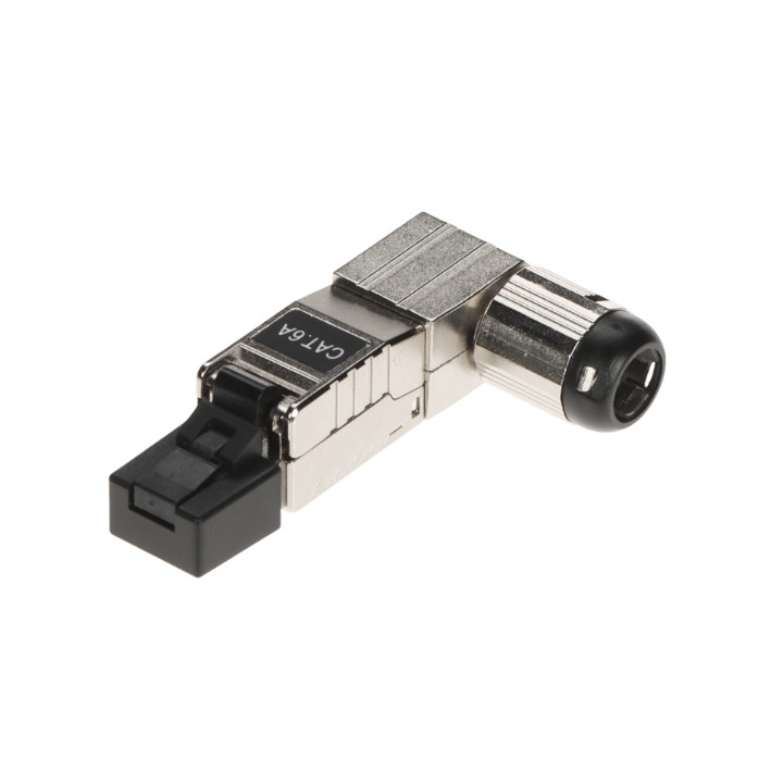 RJ45/FTP6A-HAND-KAT Cat6A FTP keystone ligzda