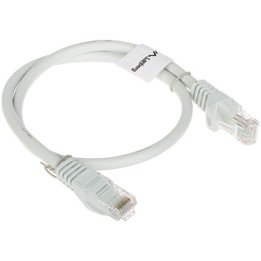 Lanberg RJ45/6/0.5-GREY RJ45 vada kabelis 0,5m Pelēks