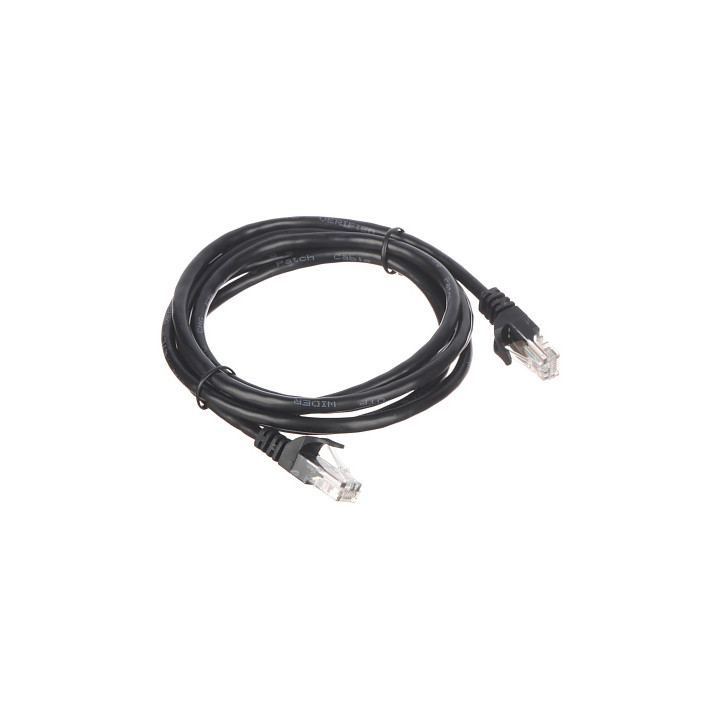 RJ45 vads 1,8m Melns RJ45/1.8-BLACK