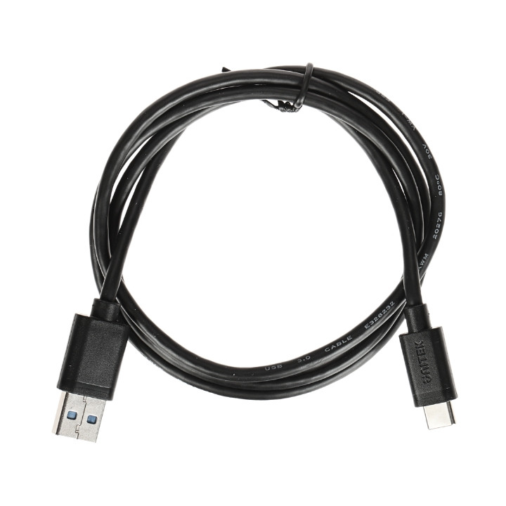UNITEK USB3.1-A/USB-C/1.0M USB-C kabelis 1m