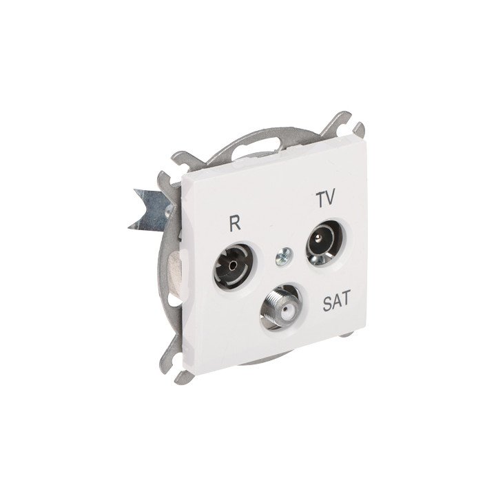 Elektro-Plast SANTRA/4153-10/EPN R-TV SAT ligzda balta