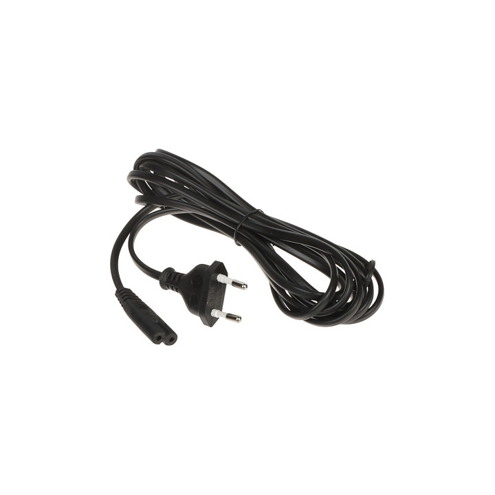 CEE-716/IEC-C7-3M Strāvas kabelis 3m Europlug-C7
