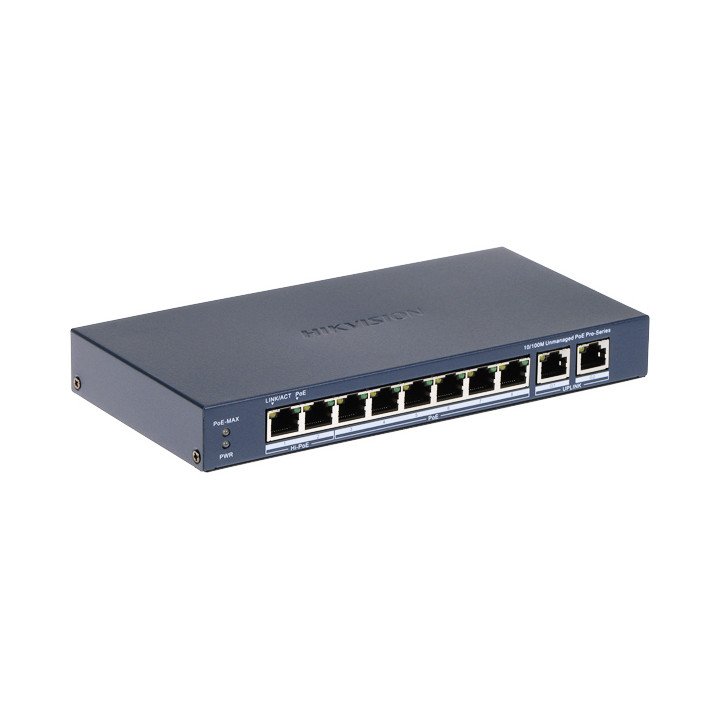 Hikvision DS-3E0310HP-E(C) 8-Port PoE Switch