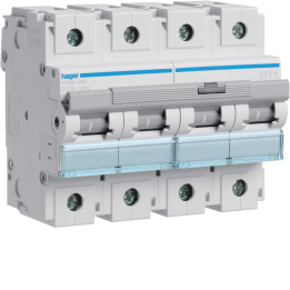 Hager HMB490 Miniature Circuit Breaker 4P B 100A
