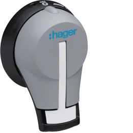 Hager HZC001 Black Handle Load Break Switch 20-63A 4P