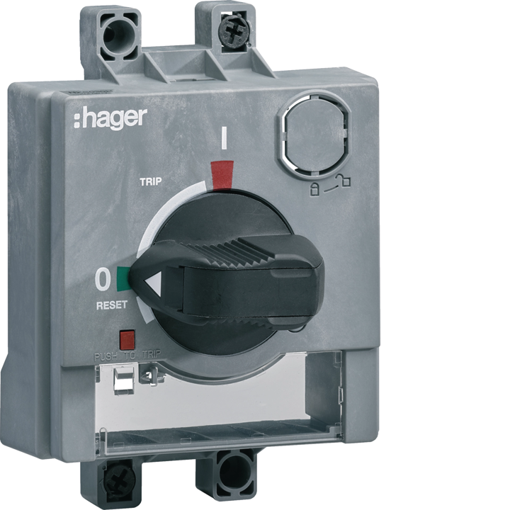 Hager HXT030H tiešais rotējošais rokturis P250