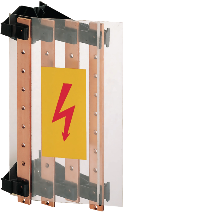 Поддержка шины Hager UC830 quadro.system, боковая, 250A