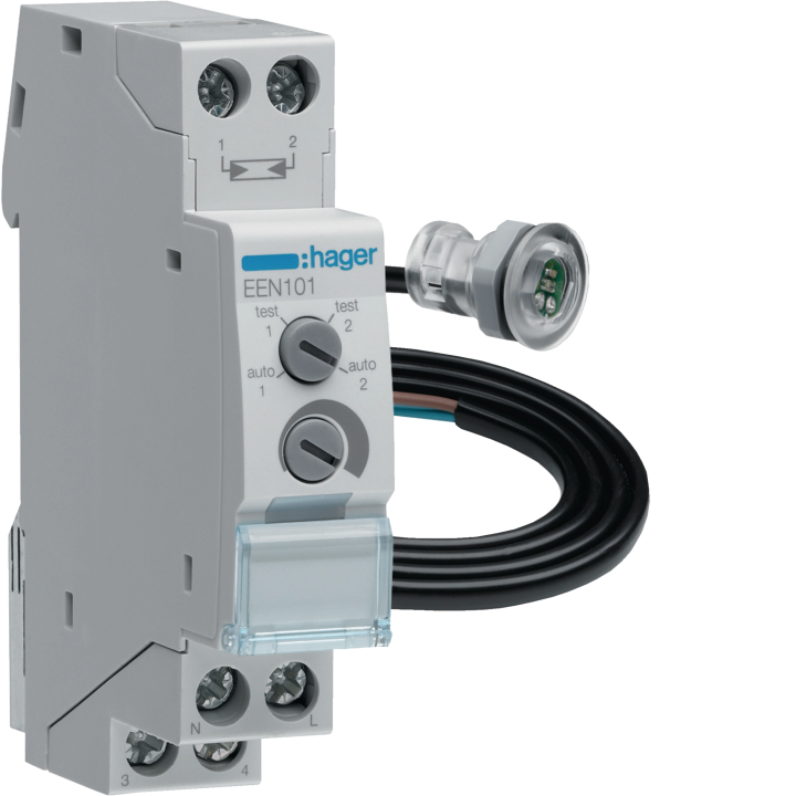 Hager EEN101 Light Sensitive Switch