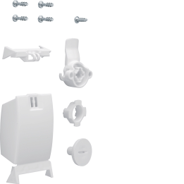 Hager FZ833N Lock, Univers, Plastic Slot with Seal Cover
