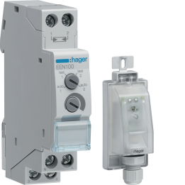 Hager EGN100 Twilight Switch 1-Channel 1M