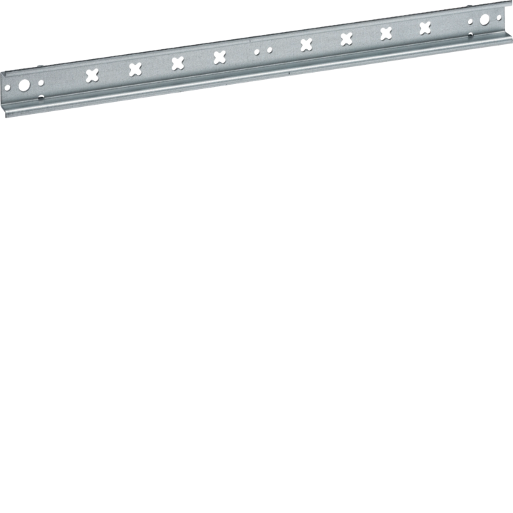 Hager UZ02B7 DIN sliedes, univers N, 15 mm, 24-Modulis, 2 gab